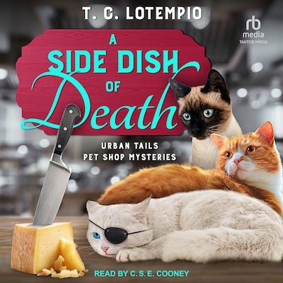 A Side Dish of Death – omslag til lydbogen af T. C. LoTempio