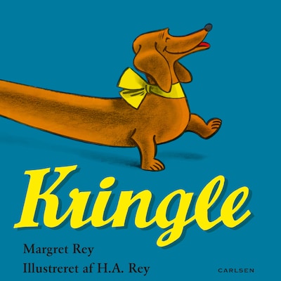 Kringle – omslag til lydbogen af Margaret Rey og H.A. Rey