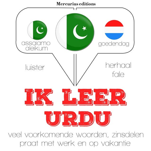 Ik leer Urdu – omslag van het luisterboek van JM Gardner