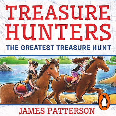 Treasure Hunters: The Greatest Treasure Hunt – omslag til lydbogen af James Patterson