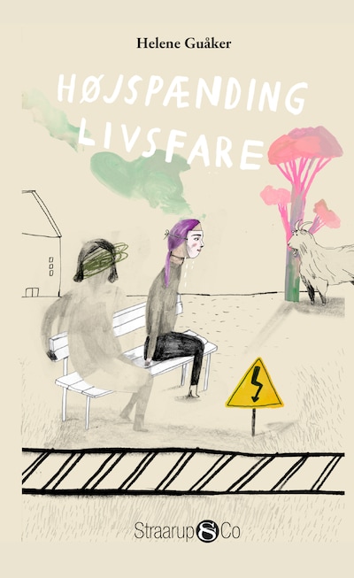 Højspænding livsfare – omslag til lydbogen af Helene Guåker