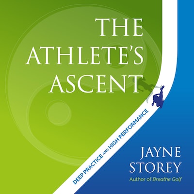 The Athlete's Ascent – omslag til lydbogen af Jayne Storey