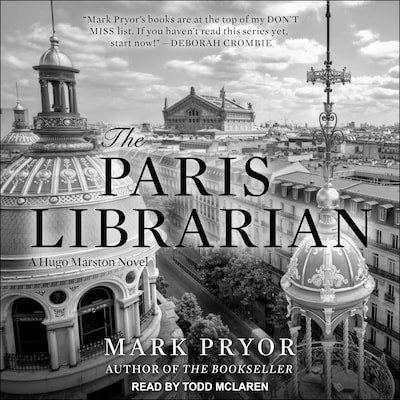 The Paris Librarian – omslag til lydbogen af Mark Pryor