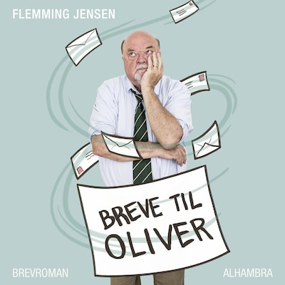 Breve til Oliver – omslag til lydbogen af Flemming Jensen