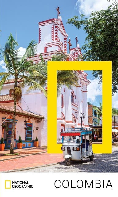 Colombia – omslag van het luisterboek van National Geographic Reisgids
