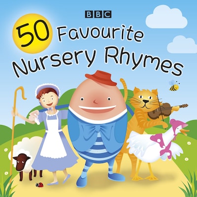 50 Favourite Nursery Rhymes – omslag til lydbogen af BBC
