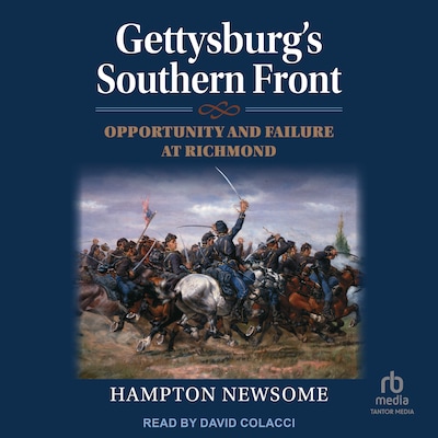 Gettysburg's Southern Front – omslag til lydbogen af Hampton Newsome