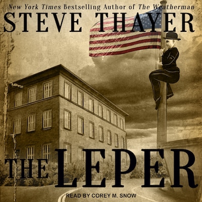 The Leper – omslag til lydbogen af Steve Thayer
