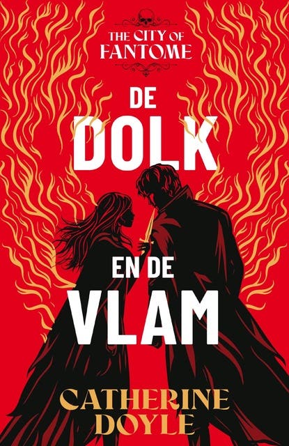 De dolk en de vlam – omslag van het luisterboek van Catherine Doyle