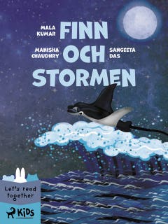 Finn och stormen – omslag till ljudboken av Mala Kumar,Manisha Chaudhry,Sangeeta Das