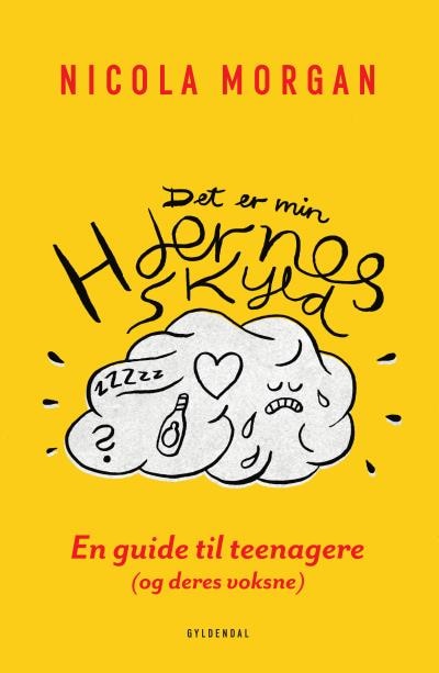 Det er min hjernes skyld – omslag til lydbogen af Nicola Morgan