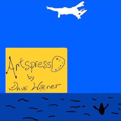 Artspresso – omslag til lydbogen af Dave Warner