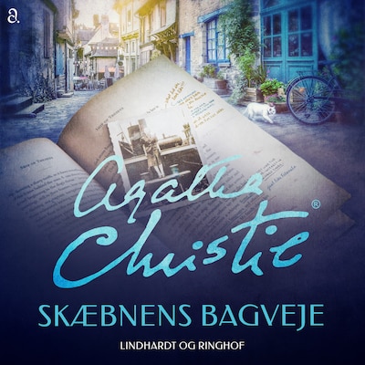 Skæbnens bagveje – omslag til lydbogen af Agatha Christie