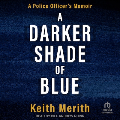 A Darker Shade of Blue – omslag til lydbogen af Keith Merith