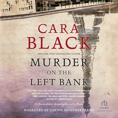 Murder on the Left Bank – omslag til lydbogen af Cara Black