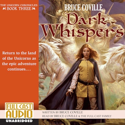Dark Whispers (Unabridged) – omslag til lydbogen af Bruce Coville