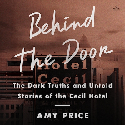 Behind the Door – omslag til lydbogen af Amy Price