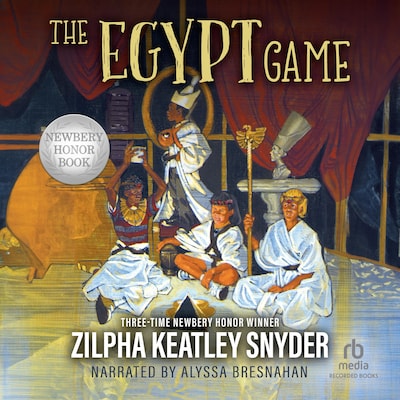 The Egypt Game – omslag til lydbogen af Zilpha Keatley Snyder