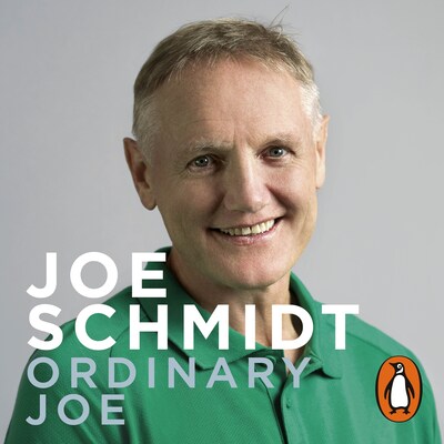 Ordinary Joe – omslag til lydbogen af Joe Schmidt