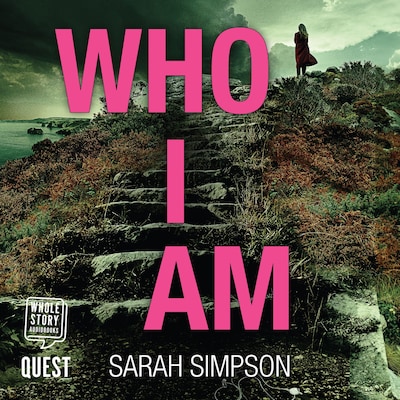 Who I Am – omslag til lydbogen af Sarah Simpson