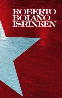 Isrinken – omslag till ljudboken av Roberto Bolaño