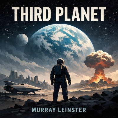 Third Planet – omslag til lydbogen af Murray Leinster