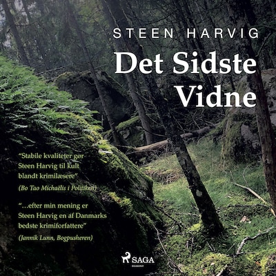 Det sidste vidne – omslag til lydbogen af Steen Harvig