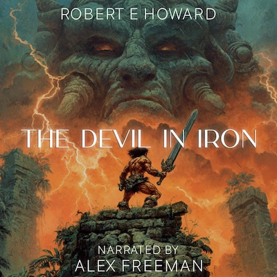 The Devil in Iron – omslag til lydbogen af Robert E. Howard