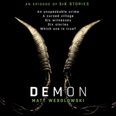 Demon – omslag til lydbogen af Matt Wesolowski