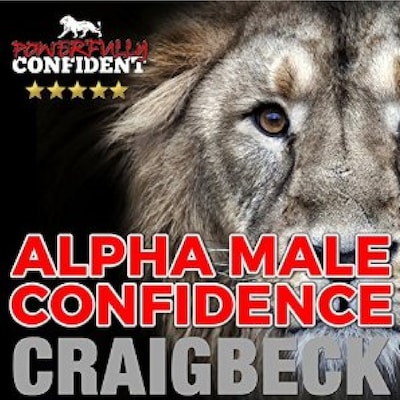 Alpha Male Confidence: The Psychology of Attraction – omslag til lydbogen af Craig Beck
