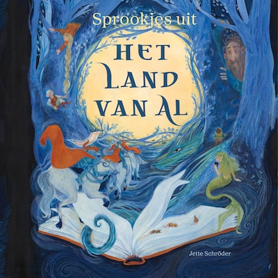 Sprookjes uit het land van Al – omslag van het luisterboek van Jette Schröder