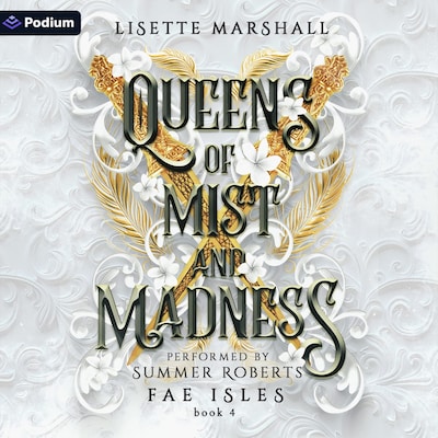 Queens of Mist and Madness – omslag til lydbogen af Lisette Marshall
