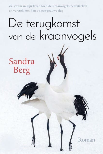 De terugkomst van de kraanvogels – omslag van het luisterboek van Sandra Berg