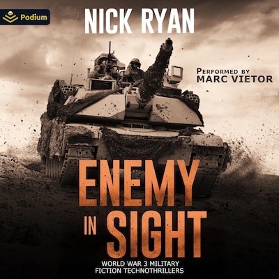 Enemy in Sight – omslag til lydbogen af Nick Ryan