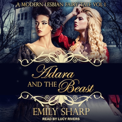 Adara and the Beast – omslag til lydbogen af Emily Sharp