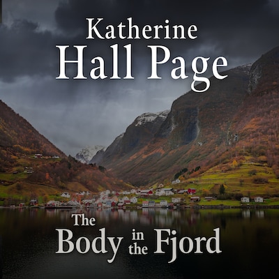 The Body in the Fjord – omslag til lydbogen af Katherine Hall Page