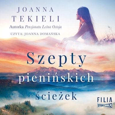 Szepty pienińskich ścieżek – okładka audiobooka, autor Joanna Tekieli