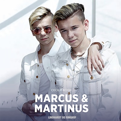 Marcus og Martinus – omslag til lydbogen af Cecilie Bogh