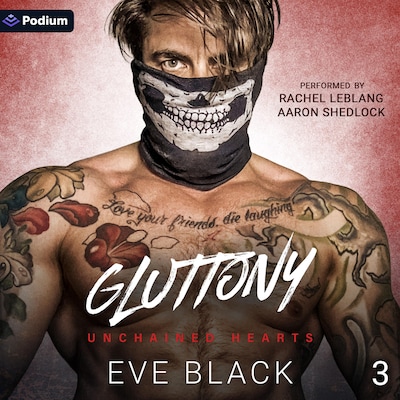 Gluttony – omslag til lydbogen af Eve Black