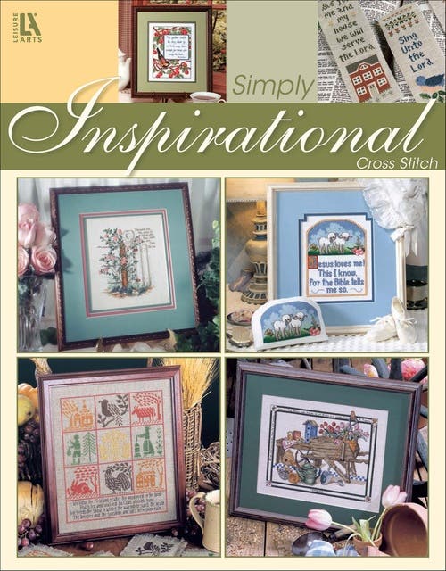 Simply Inspirational: Cross Stitch – omslag til lydbogen af Leisure Arts