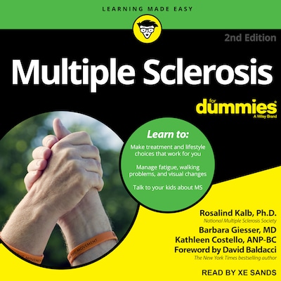 Multiple Sclerosis For Dummies – omslag til lydbogen af Rosalind Kalb, PhD, Barbara S. Giesser, MD, Kathleen Costello, MS ANP-BC
