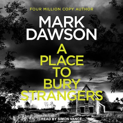 A Place to Bury Strangers – omslag til lydbogen af Mark Dawson