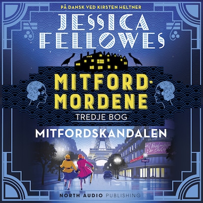 Mitfordmordene III – omslag til lydbogen af Jessica Fellowes