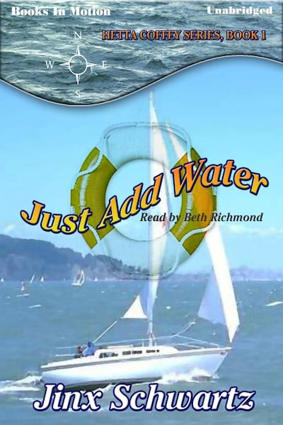Just Add Water – omslag til lydbogen af Jinx Schwartz