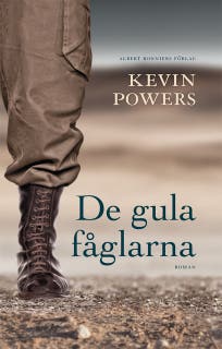 De gula fåglarna – omslag till ljudboken av Kevin Powers