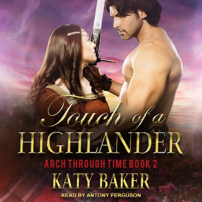 Touch of a Highlander – omslag til lydbogen af Katy Baker