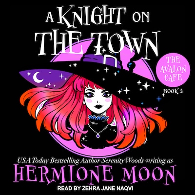 A Knight on the Town – omslag til lydbogen af Hermione Moon