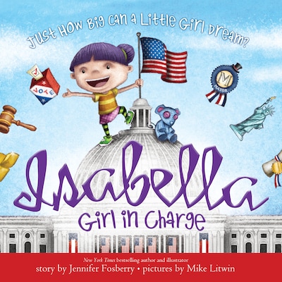 Isabella: Girl in Charge – omslag til lydbogen af Jennifer Fosberry