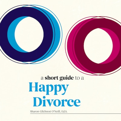 A Short Guide to a Happy Divorce – omslag til lydbogen af Sharon Gilchrest O’Neill
