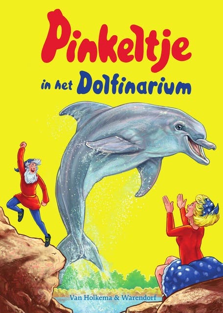 Pinkeltje in het Dolfinarium – omslag van het luisterboek van Studio Dick Laan